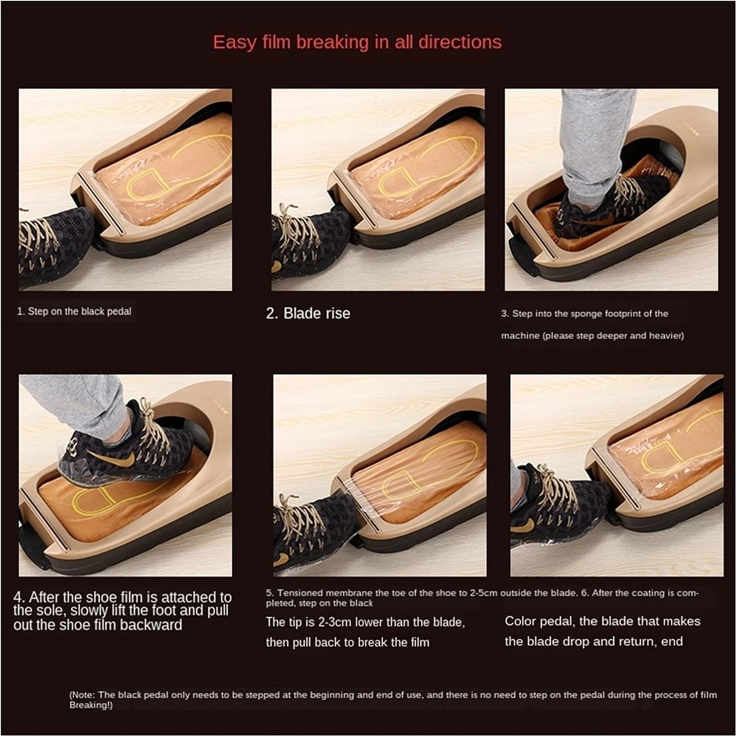 Car-Style Shoe Cover Dispenser ©